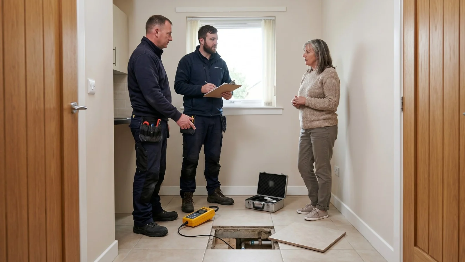 Leak Detection Stirling & Central Scotland